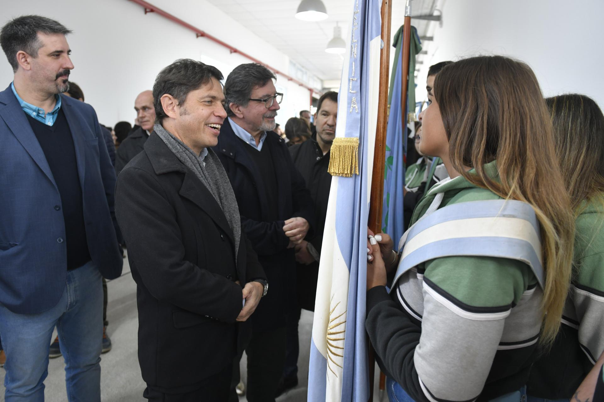 AXEL KICILLOF INAUGURÓ DOS ESCUELAS EN LA LOCALIDAD DE MIRAMAR