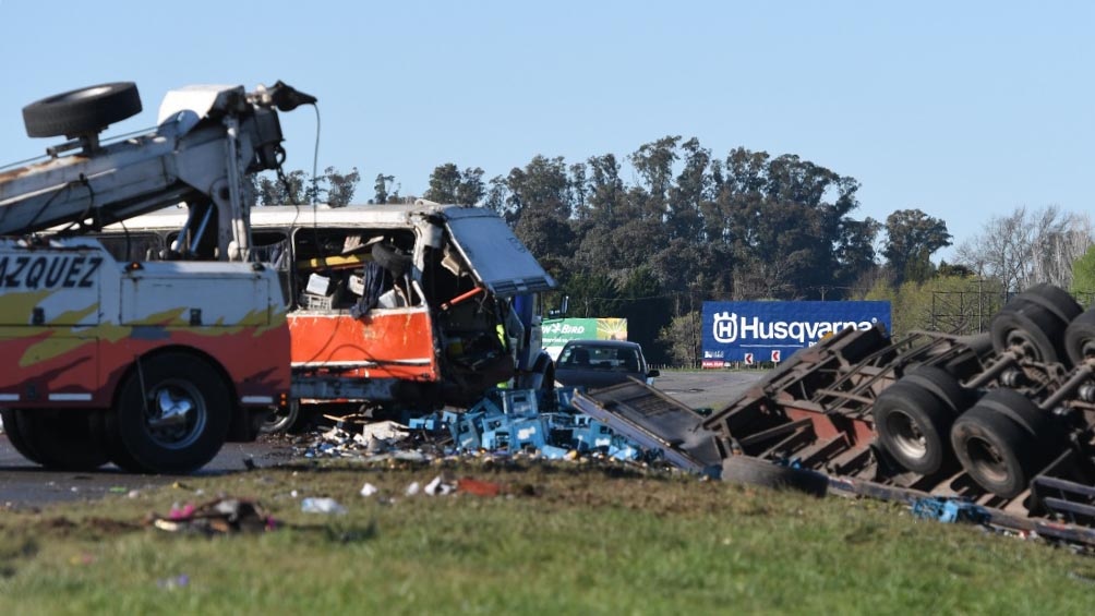 GRAVE ACCIDENTE EN RUTA 2 A LA ALTURA DE CHASCOMÚS