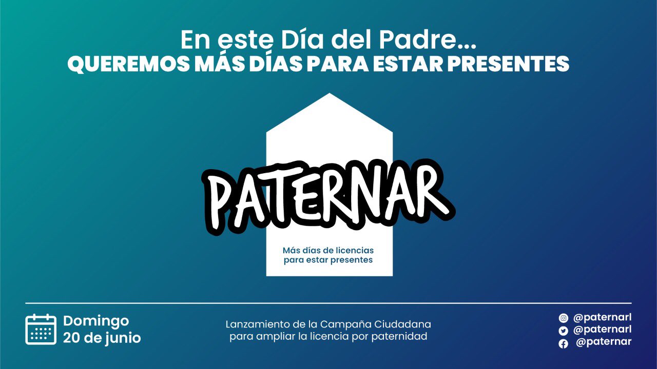 LANZAN LA CAMPAÑA “PATERNAR”