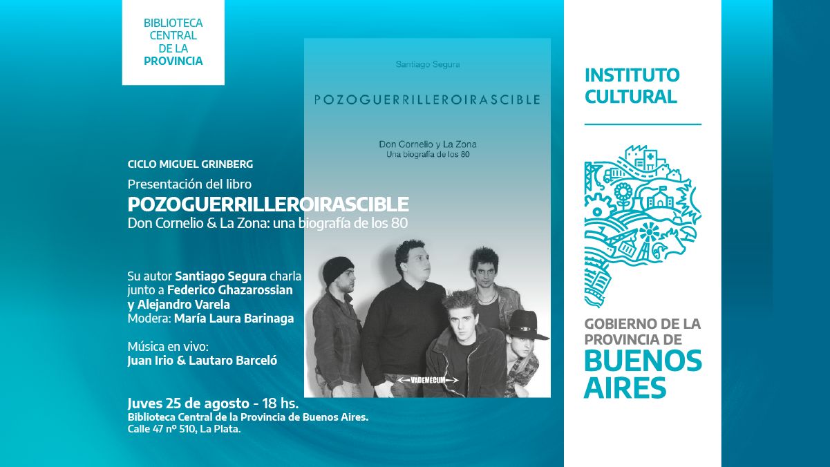 PRESENTAN UN LIBRO SOBRE LA BANDA DON CORNELIO