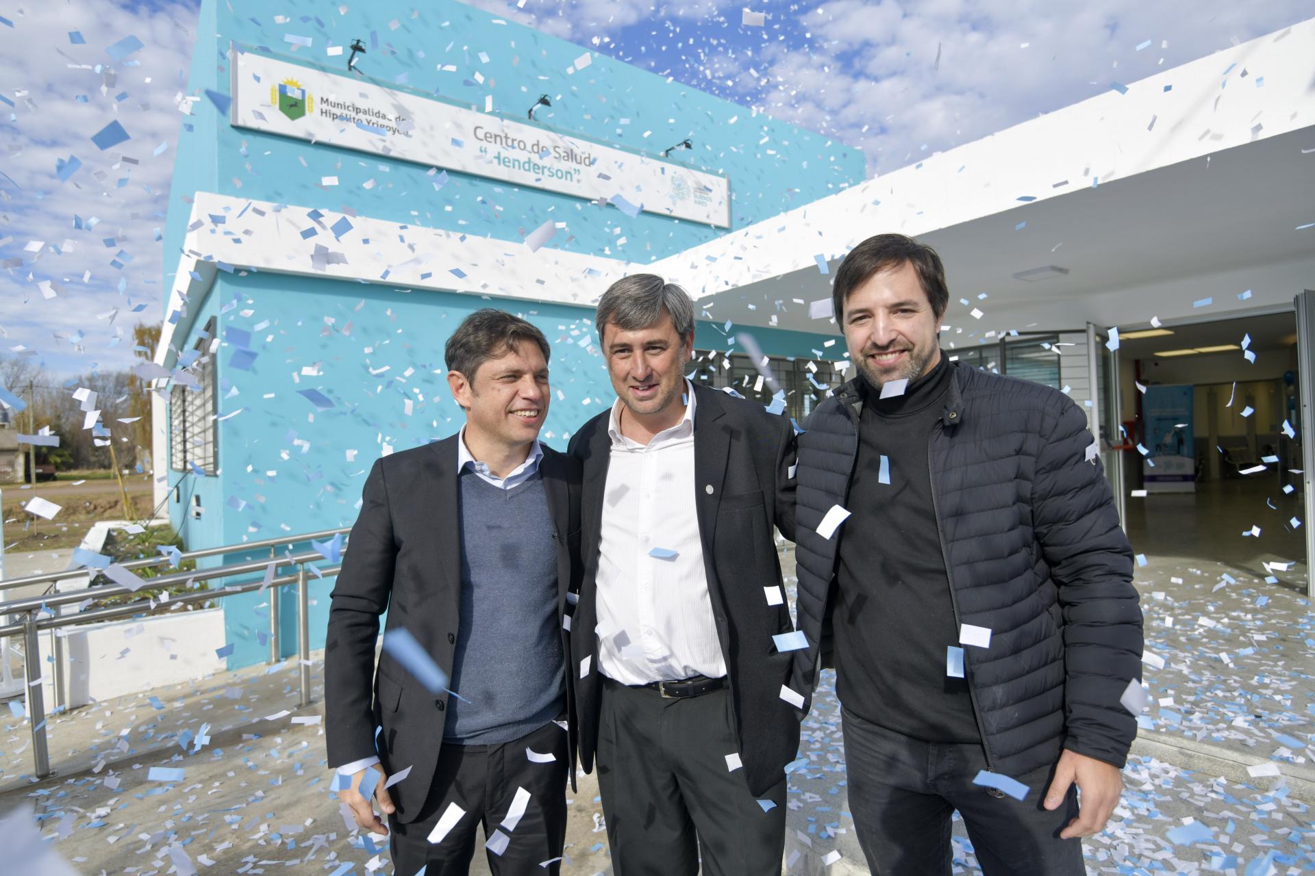 KICILLOF INAUGURÓ UN CENTRO DE ATENCIÓN PRIMARIA DE LA SALUD