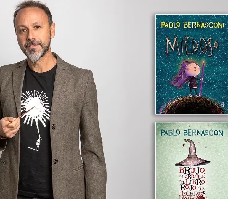 PABLO BERNASCONI CELEBRÓ LA REEDICIÓN DE SUS LIBROS