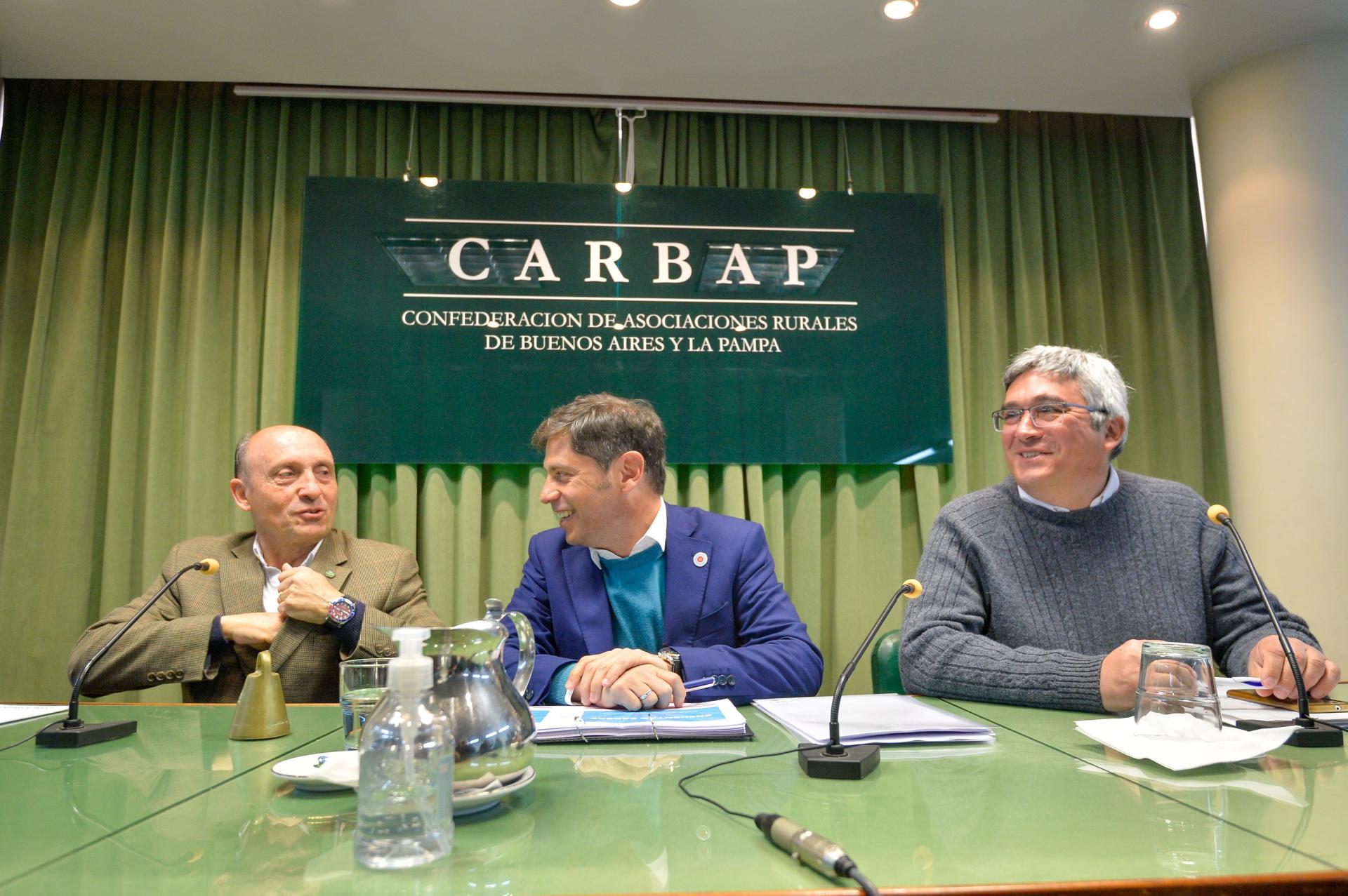 KICILLOF PARTICIPÓ DE LAS AGROJORNADAS POLÍTICAS EN CARBAP