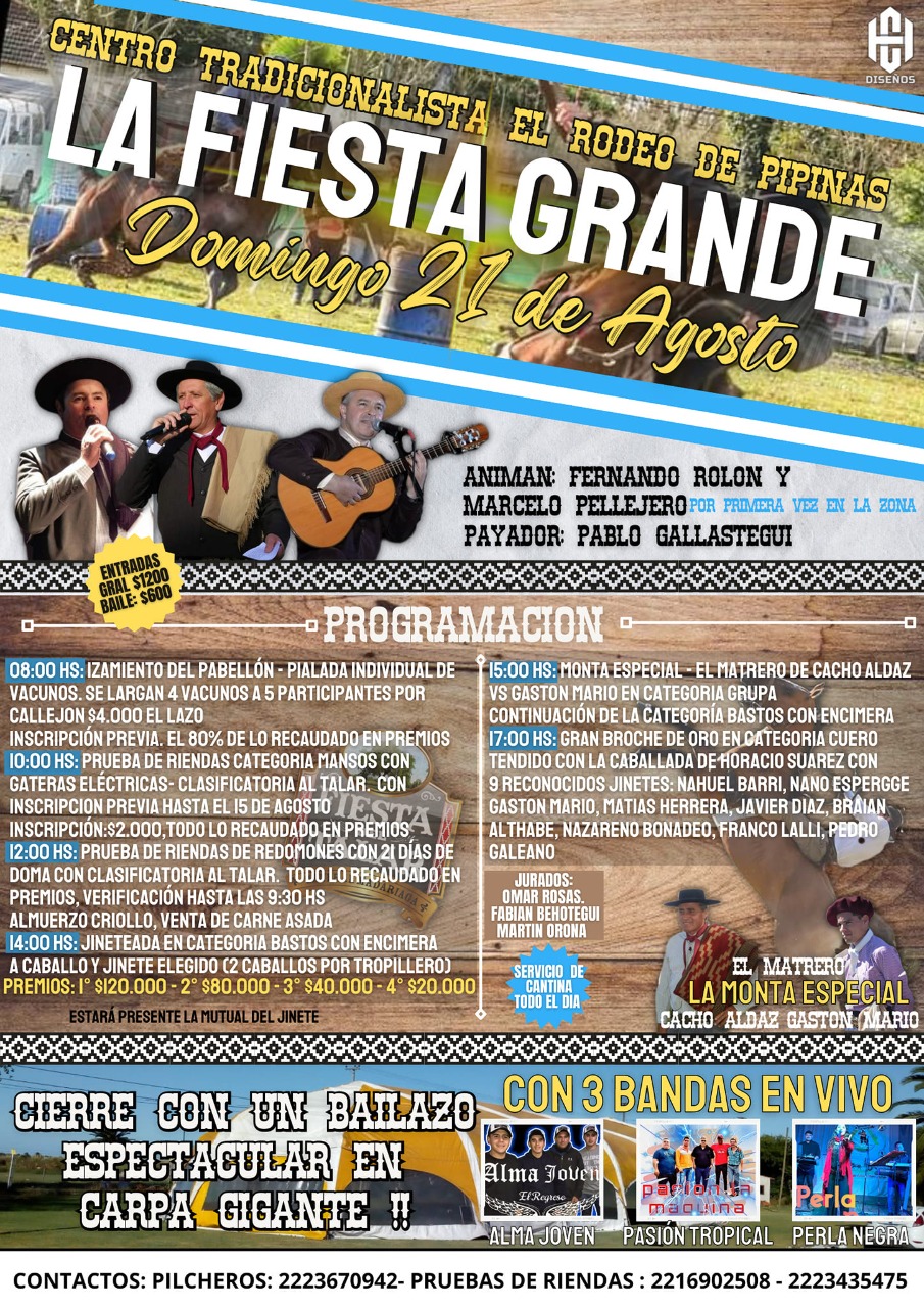 SE VIENE LA “FIESTA GRANDE”