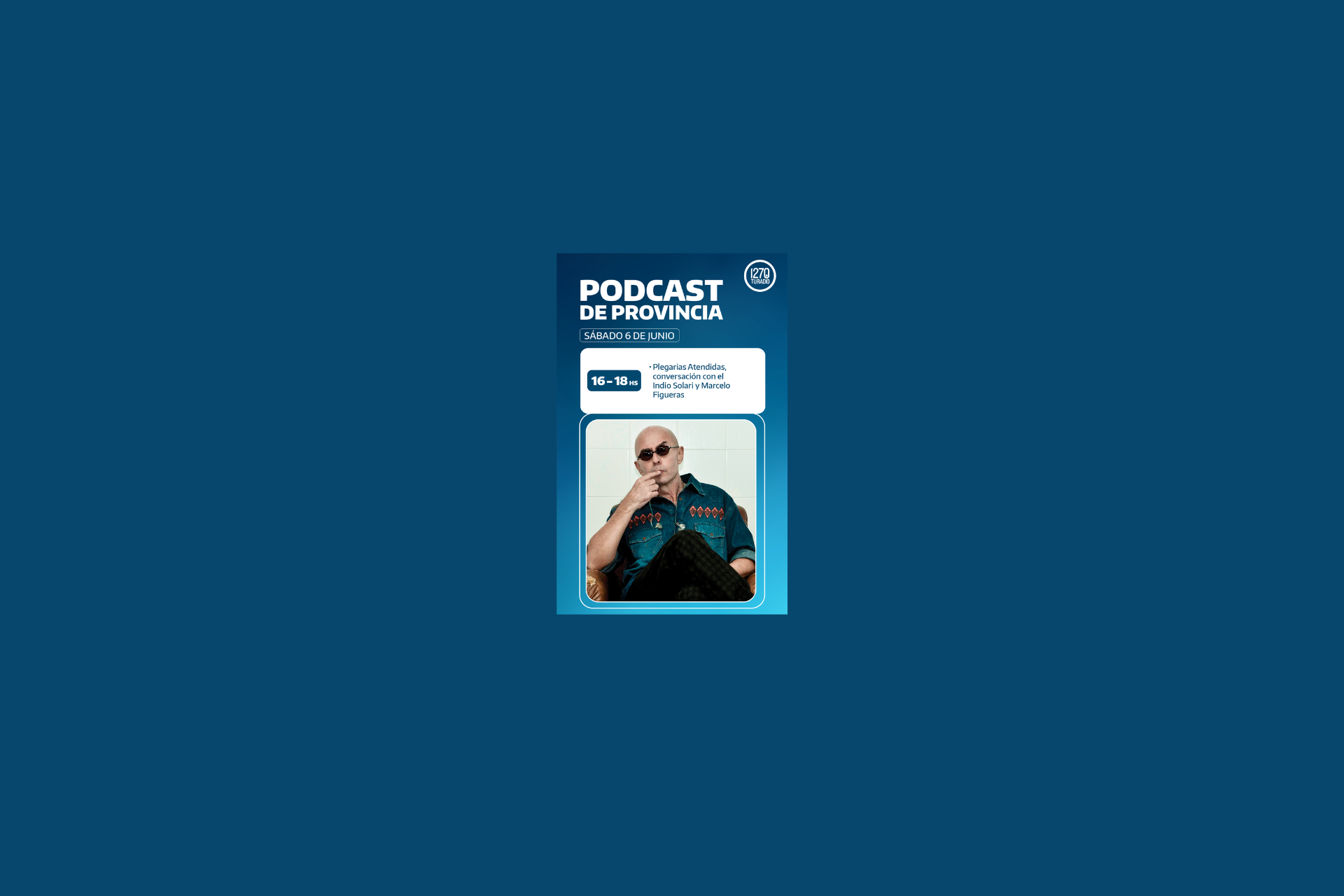 PLEGARIAS ATENDIDAS: EL INDIO SOLARI EN RADIO PROVINCIA