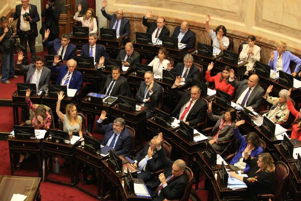 EL SENADO RECHAZÓ EL DNU DE MILEI