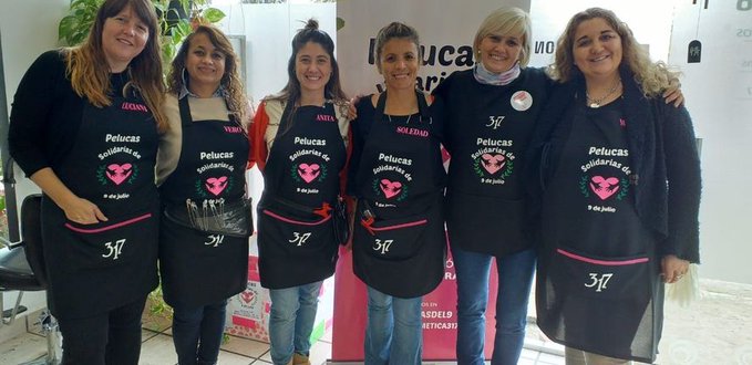 PELUCAS SOLIDARIAS LLEVA ENTREGADAS 5300 UNIDADES A MUJERES Y NIÑAS