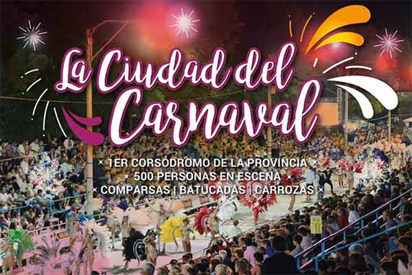 ESTE FIN DE SEMANA SE REALIZA EL “CARNAVAL DE LA PROVINCIA” EN 25 DE MAYO