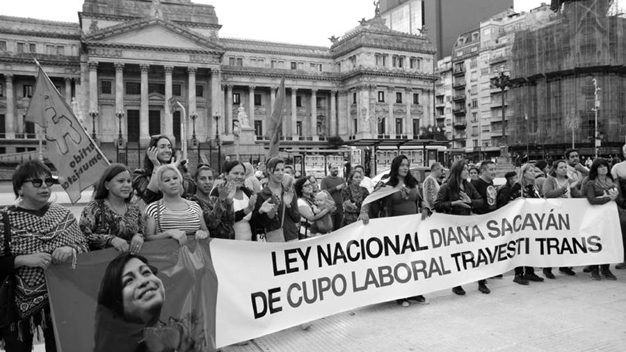 EL SENADO CONVIRTIÓ EN LEY EL PROYECTO SOBRE CUPO LABORAL TRAVESTI TRANS